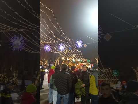 რუსთაველის გამზირი / Rustaveli Avenue   #tbilisi #georgia #christmas #جورجيا #المغرب